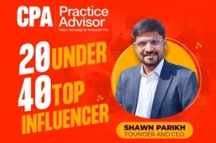 Shawn Parikh Founder & CEO of Entigrity Solutions, named to The CPA Practice Advisor 2022 “20 Under 40 Top Influencers”