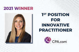CONGRATS TO JULIE SMITH TO GET AWARDED WITH 1ST POSITION FOR INNOVATIVE PRACTITIONER BY CPA.COM