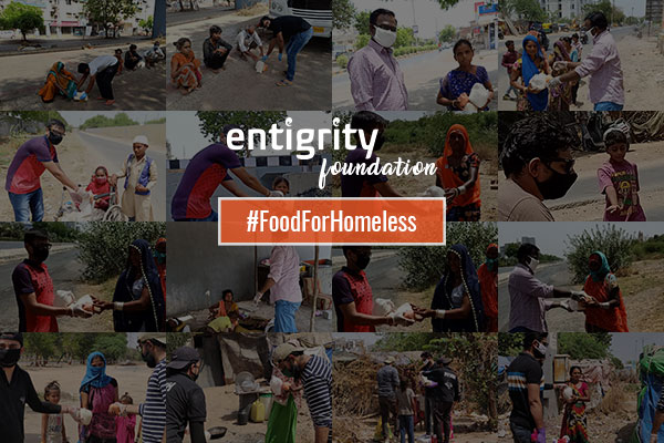 ENTIGRITY FOUNDATION - FOOD DISTRIBUTION DRIVE FOR HOMELESS